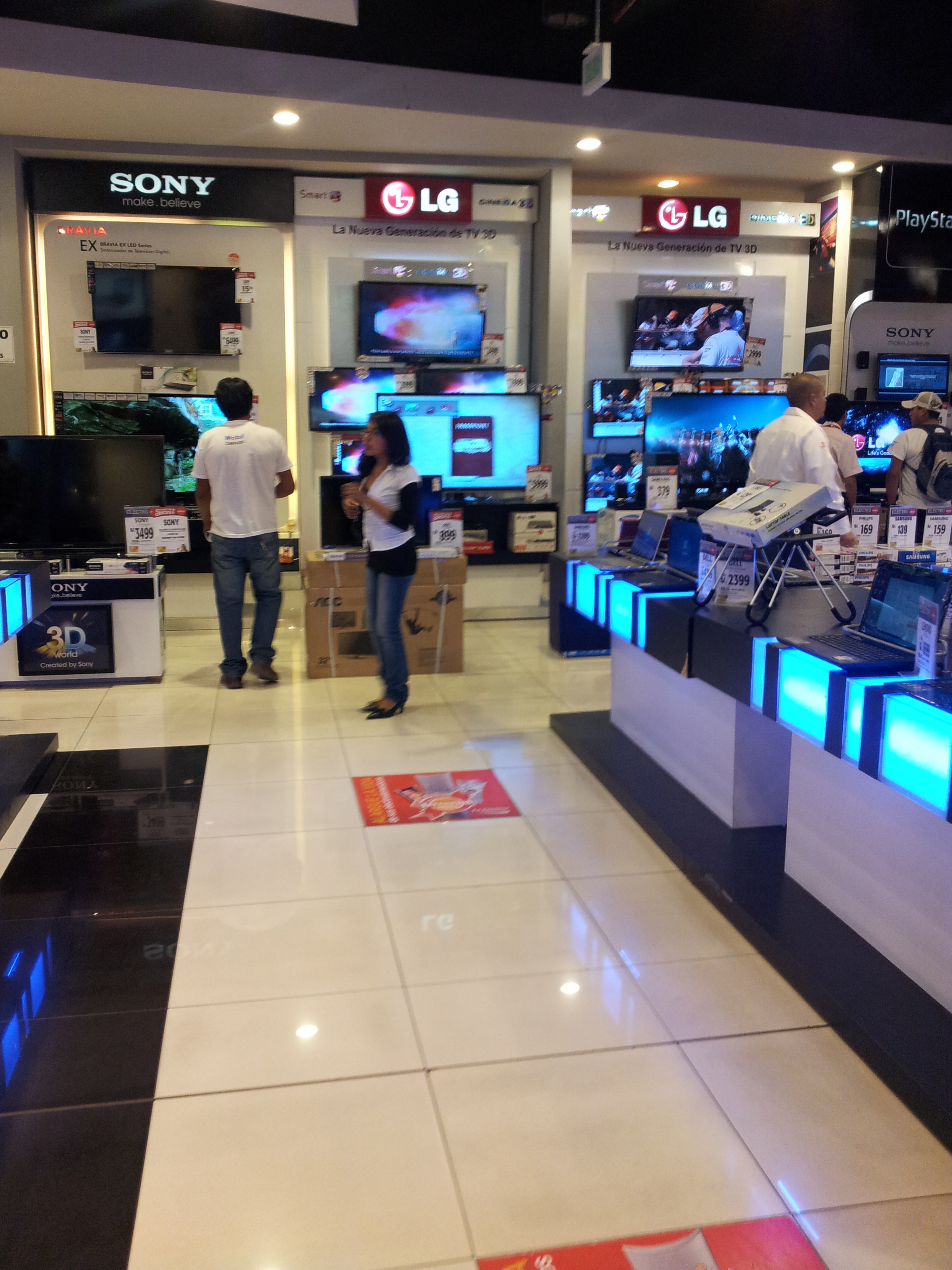 Montaje de exhibición comercial