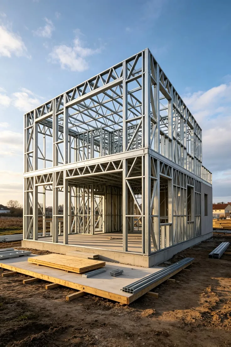 Estructura de acondicionamiento en proceso
